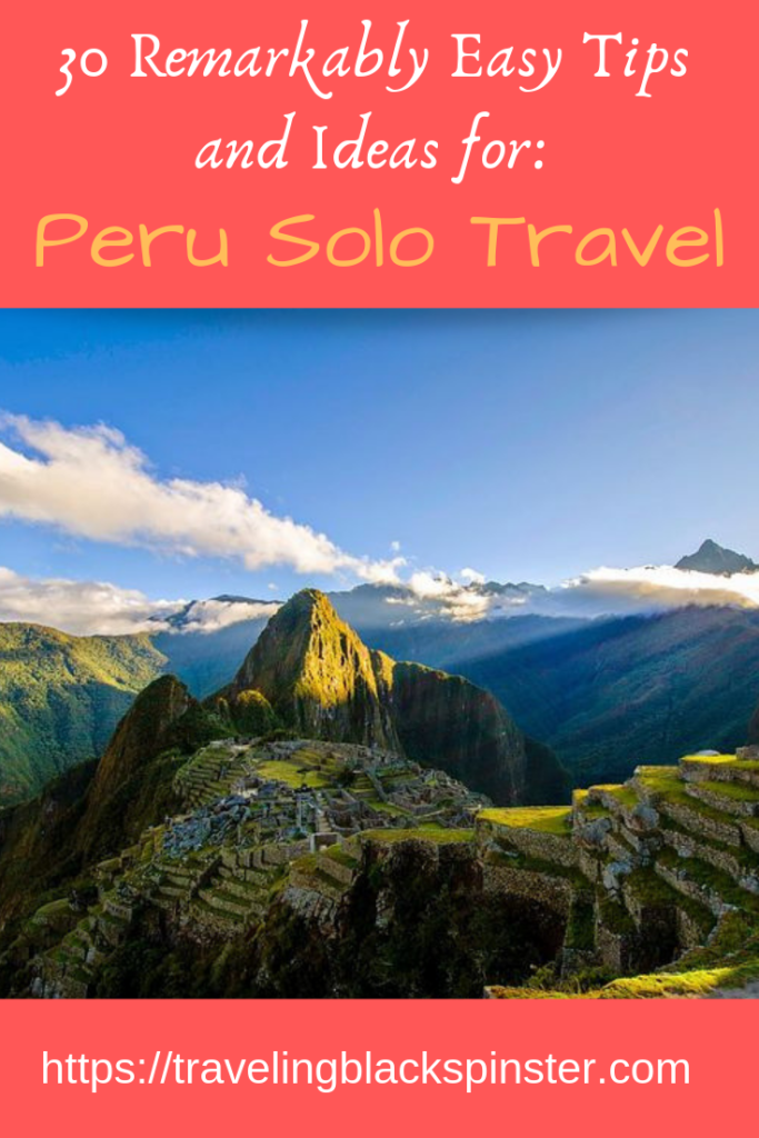 solo travel peru featured image