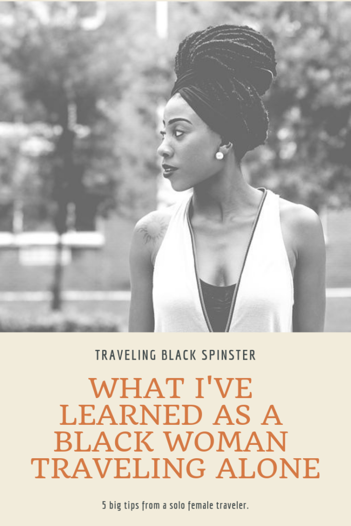 black woman traveling alone featured image